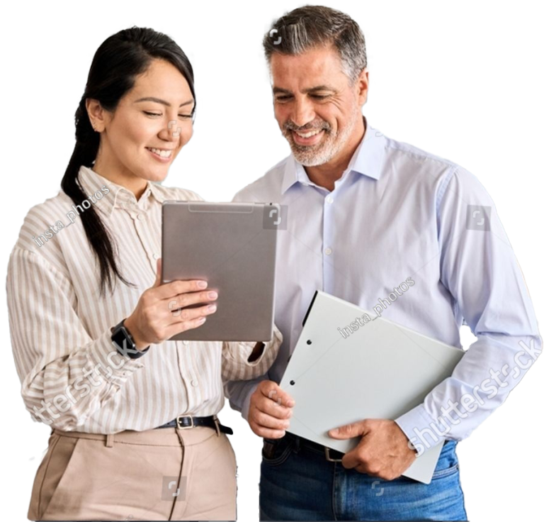 Stock Photo Two Happy Professional Business People Team Asian Woman And Latin Man Workers Working Using Digital 2325628103 768x736.png